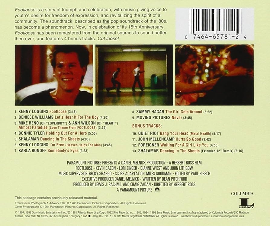 Footloose オリジナルサウンドトラック Amazon.co.jp: Footloose: Original Motion Picture Soundtrack